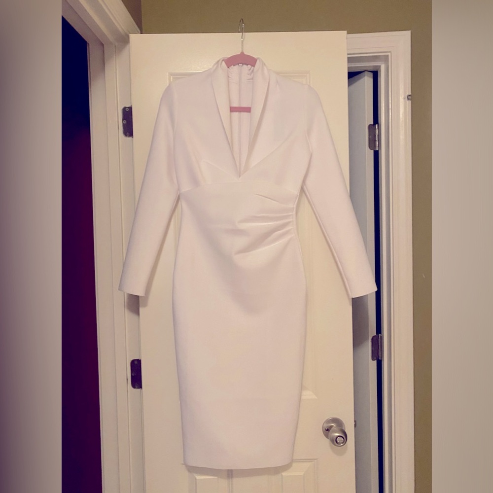 Beautiful white bandage dress